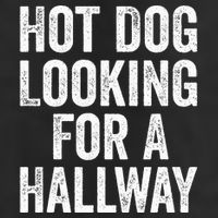 Hot Dog Looking For A Hallway Fast Food Funny 25L Jumbo Tote