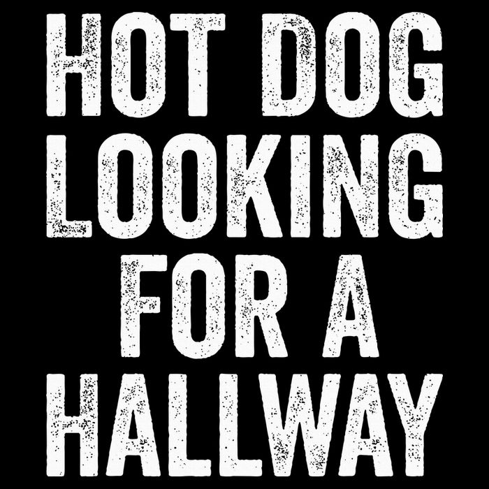 Hot Dog Looking For A Hallway Fast Food Funny Wool Snapback Cap