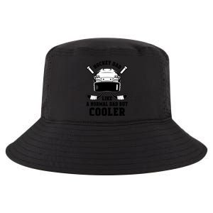 Hockey Dad Like Normal Dad But Cooler Gift Cool Comfort Performance Bucket Hat