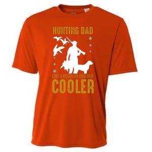 Hunting Dad Like A Regular Dad But Cooler Father Papa Funny Meaningful Gift Cooling Performance Crew T-Shirt