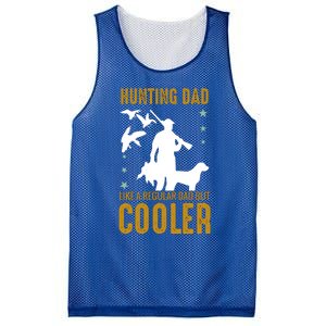 Hunting Dad Like A Regular Dad But Cooler Father Papa Funny Meaningful Gift Mesh Reversible Basketball Jersey Tank