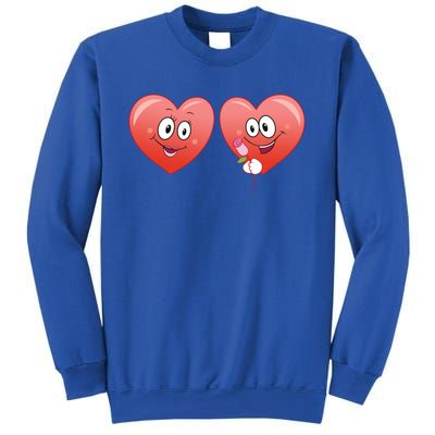 Heart Design Love Partnership Rotic Partner Heart Gift Sweatshirt