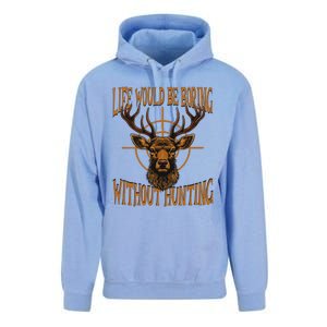 Hunting Dad Life Would Be Boring Without Hunting Unisex Surf Hoodie