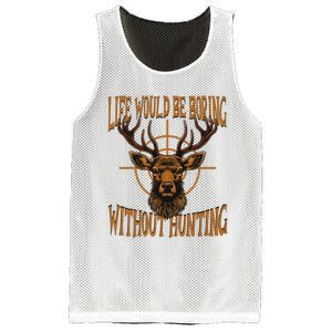 Hunting Dad Life Would Be Boring Without Hunting Mesh Reversible Basketball Jersey Tank