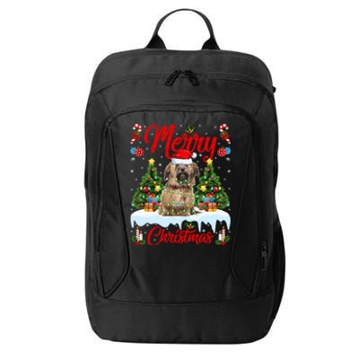 Havanese Dog Lights Xmas Tree Santa Havanese Christmas Great Gift City Backpack