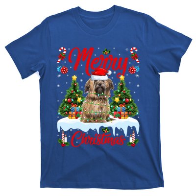 Havanese Dog Lights Xmas Tree Santa Havanese Christmas Great Gift T-Shirt