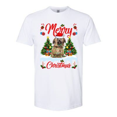 Havanese Dog Lights Xmas Tree Santa Havanese Christmas Great Gift Softstyle® CVC T-Shirt