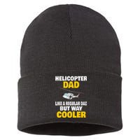 Helicopter Dad Like A Regular Dad But Way Cooler Sustainable Knit Beanie