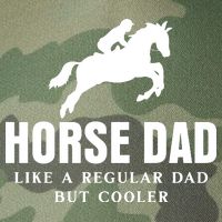 Horse Dad Like A Regular Dad But Cooler Legacy Tie Dye Trucker Hat