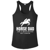 Horse Dad Like A Regular Dad But Cooler Ladies PosiCharge Competitor Racerback Tank