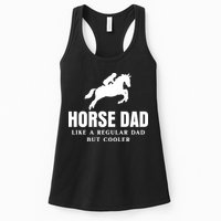 Horse Dad Like A Regular Dad But Cooler Womens Tank Top