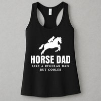 Horse Dad Like A Regular Dad But Cooler Womens Tank Top