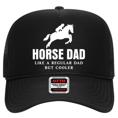 Horse Dad Like A Regular Dad But Cooler Trucker Hat