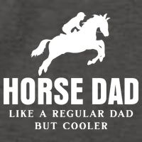 Horse Dad Like A Regular Dad But Cooler Vector Backpack