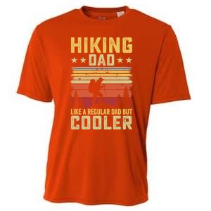 Hiking Dad Like A Regular Dad But Cooler Gift Cooling Performance Crew T-Shirt