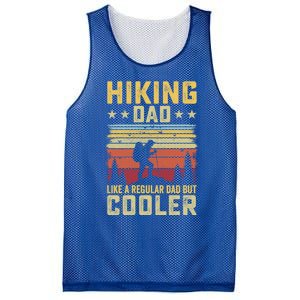 Hiking Dad Like A Regular Dad But Cooler Gift Mesh Reversible Basketball Jersey Tank