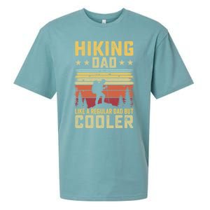 Hiking Dad Like A Regular Dad But Cooler Gift Sueded Cloud Jersey T-Shirt