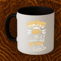 Hiking Dad Like A Regular Dad But Way Cooler Gift Mug