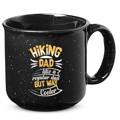 Hiking Dad Like A Regular Dad But Way Cooler Gift 15oz Campfire Ceramic Mug