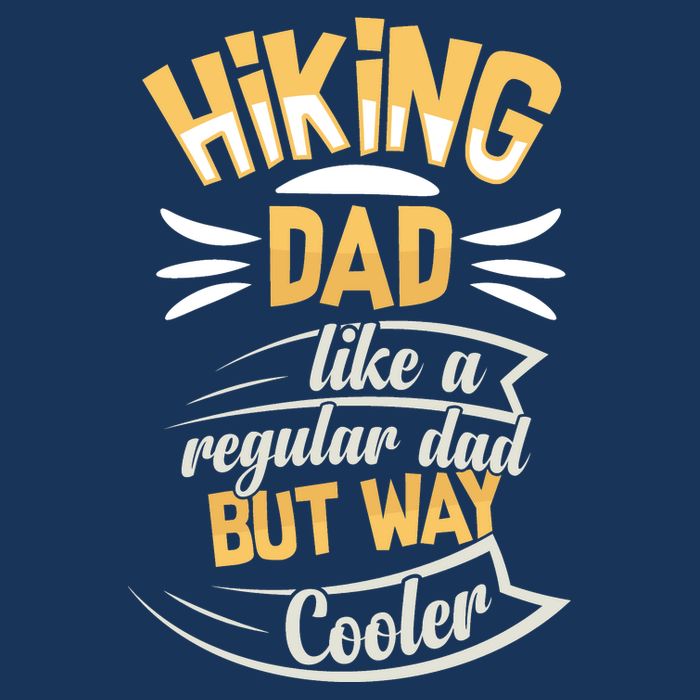 Hiking Dad Like A Regular Dad But Way Cooler Gift Infant Baby Jersey Bodysuit