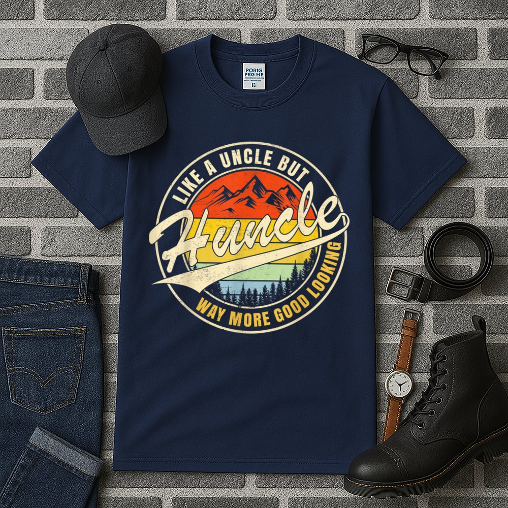 Huncle Definition Like Regular Uncle Way More Good Looking Tall T-Shirt