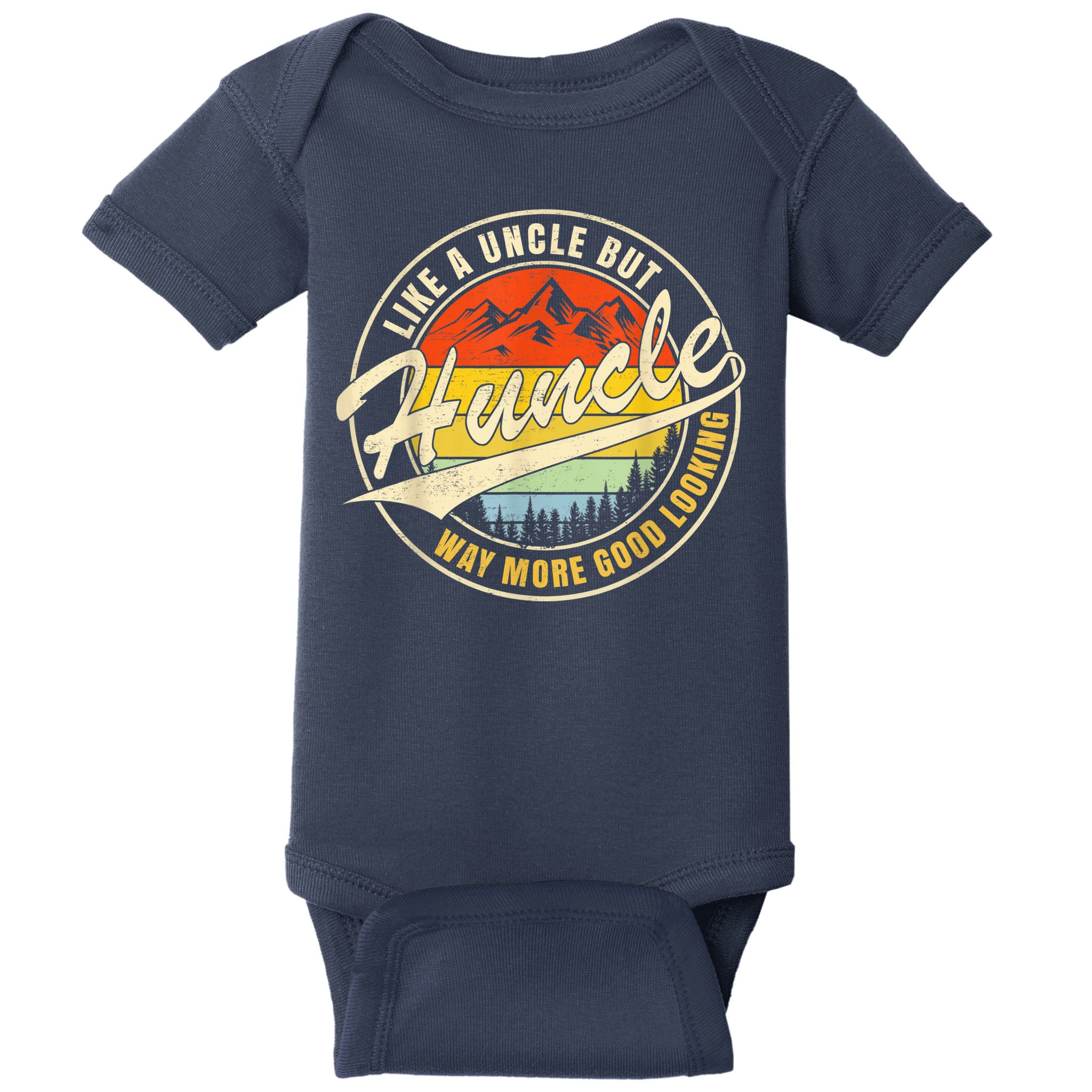 Huncle Definition Like Regular Uncle Way More Good Looking Baby Bodysuit