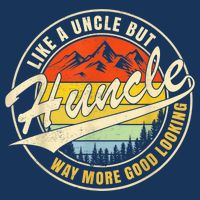 Huncle Definition Like Regular Uncle Way More Good Looking Zip Tote Bag