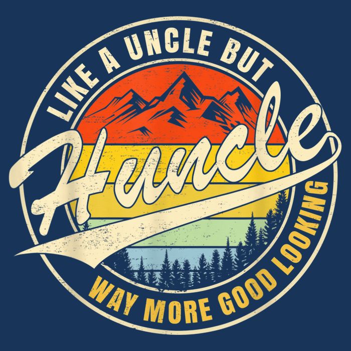 Huncle Definition Like Regular Uncle Way More Good Looking Zip Tote Bag