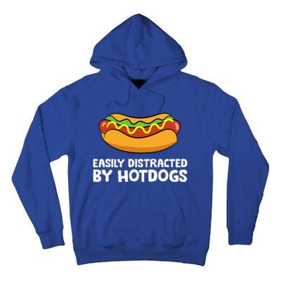 Hot Dog Lover Easily Distracted By Hotdogs Tall Hoodie