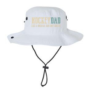 Hockey Dad Like Normal Dad But Cooler Hockey Dad Gift Legacy Cool Fit Booney Bucket Hat