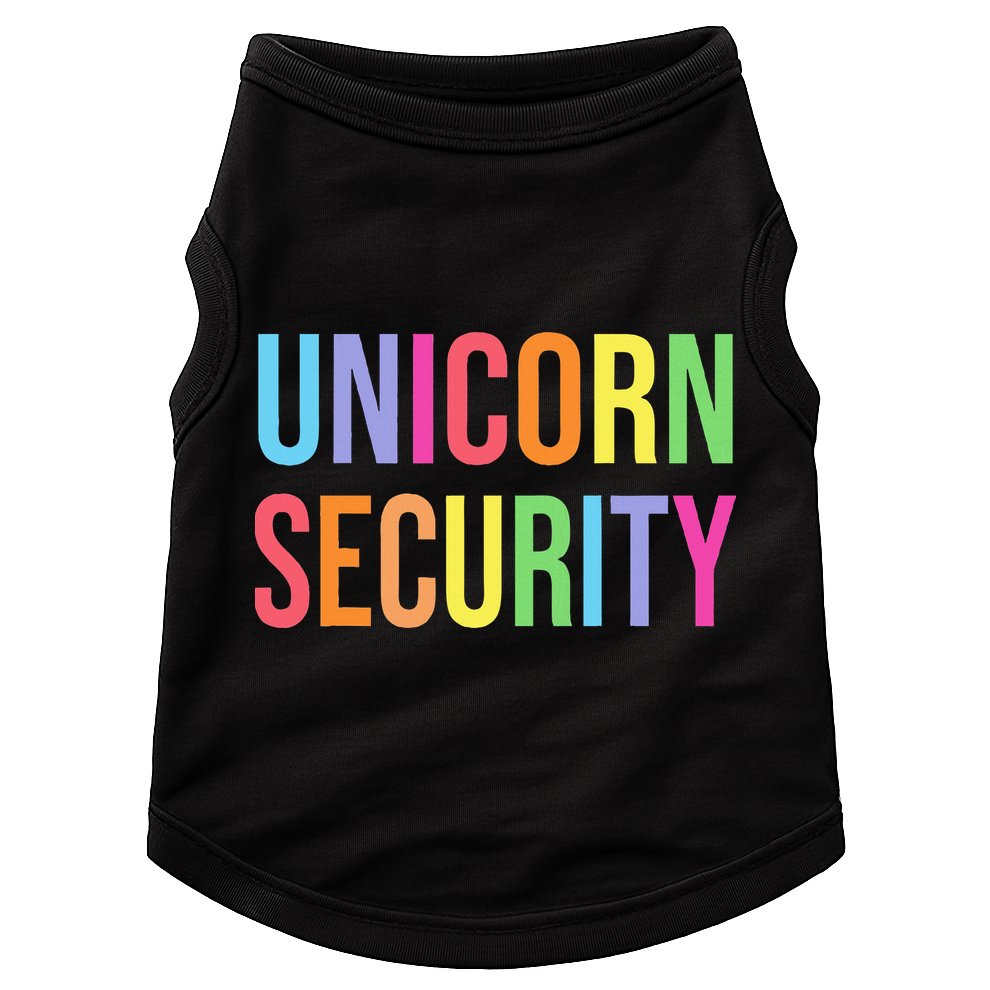 Halloween Dad Mom Daughter Adult Costume Unicorn Security Doggie Tank