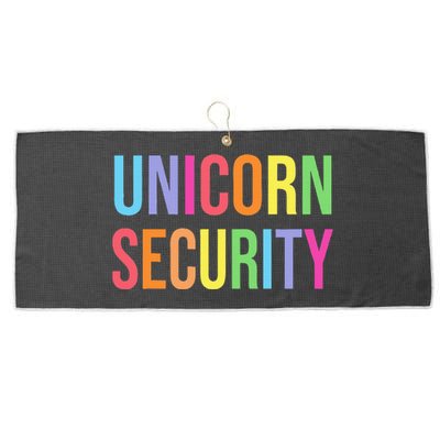 Halloween Dad Mom Daughter Adult Costume Unicorn Security Large Microfiber Waffle Golf Towel