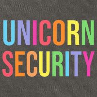 Halloween Dad Mom Daughter Adult Costume Unicorn Security Cotton Canvas Backpack