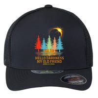 Hello Darkness My Old Friend Eclipse Vintage April 2024 Flexfit Unipanel Trucker Cap