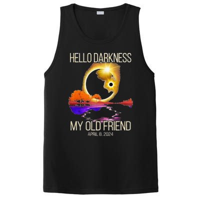 Hello Darkness My Old Friend Solar Eclipse April 08 2024 PosiCharge Competitor Tank