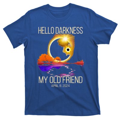 Hello Darkness My Old Friend Solar Eclipse April 08 2024 T-Shirt