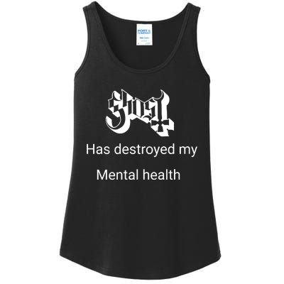 Has Destroyed My Mental Health Ladies Essential Tank