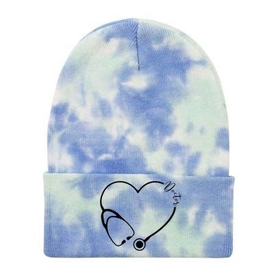 Hospital Doctor Medical Physician Med Student Great Gift Tie Dye 12in Knit Beanie