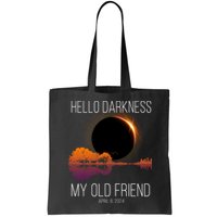 Hello Darkness My Old Friend Solar Eclipse April 8 Bag