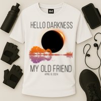 Hello Darkness My Old Friend Solar Eclipse April 8 Performance Shirt