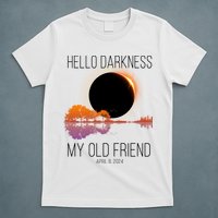 Hello Darkness My Old Friend Solar Eclipse April 8 T-Shirt