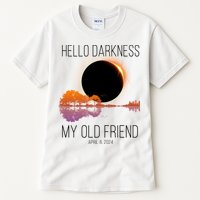 Hello Darkness My Old Friend Solar Eclipse April 8 Tall T-Shirt