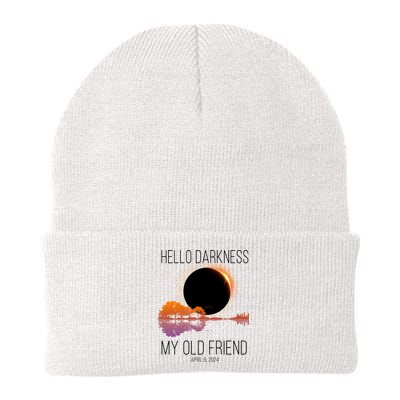Hello Darkness My Old Friend Solar Eclipse April 8 Beanie