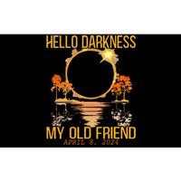 Hello Darkness My Old Friend Solar Eclipse April 08 2024 Bumper Sticker