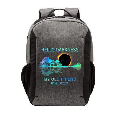 Hello Darkness My Old Friend 2024 Solar Eclipse April 08 2024 Vector Backpack