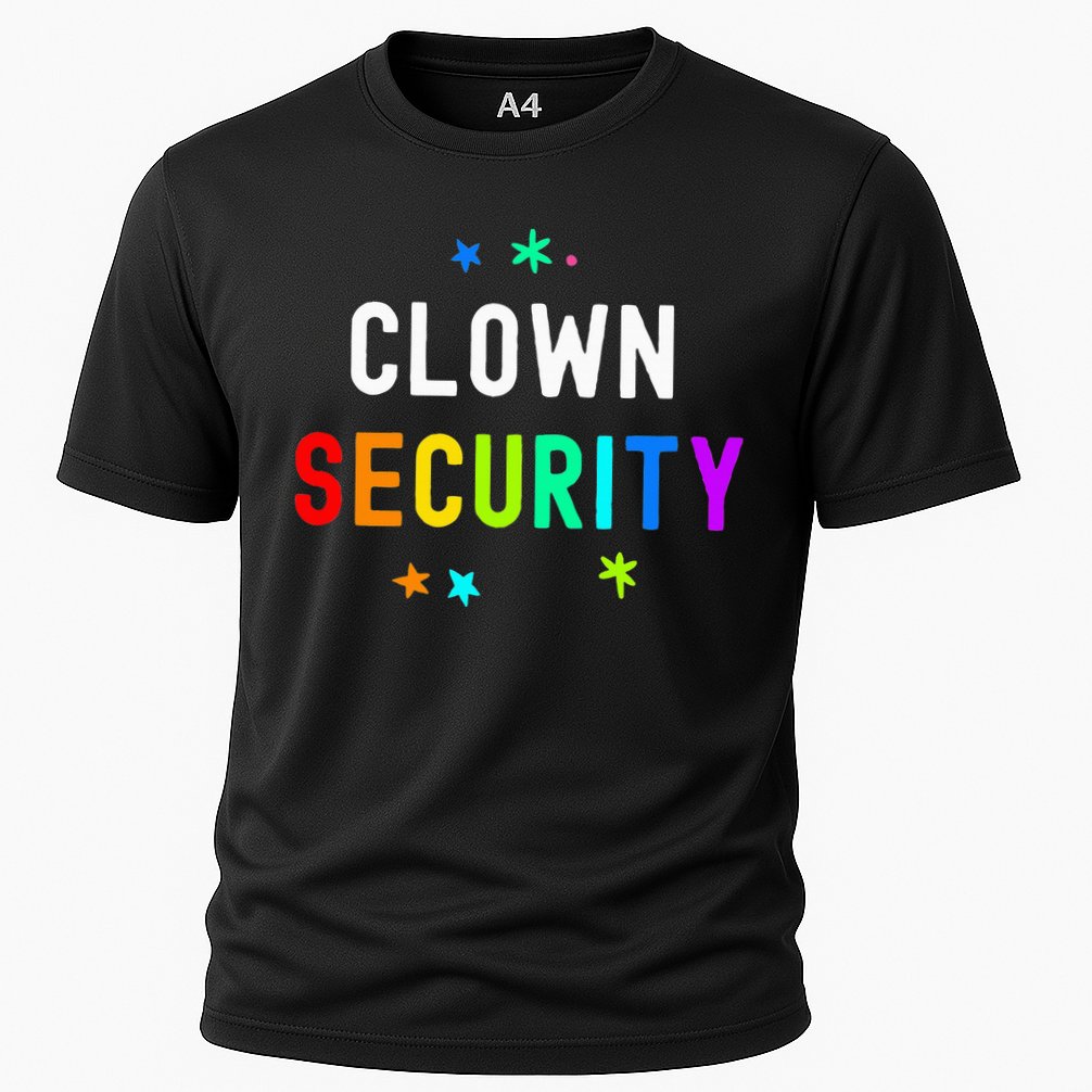 Halloween Dad Mom Daughter Adult Costume Clown Security Cooling Performance Crew T-Shirt