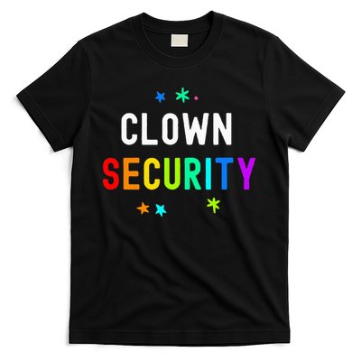 Halloween Dad Mom Daughter Adult Costume Clown Security T-Shirt
