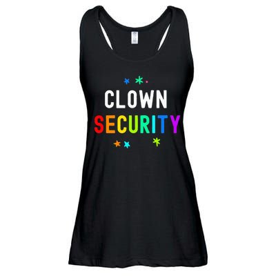 Halloween Dad Mom Daughter Adult Costume Clown Security Ladies Essential Flowy Tank