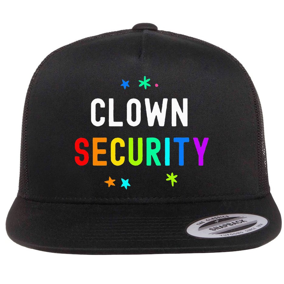 Halloween Dad Mom Daughter Adult Costume Clown Security Flat Bill Trucker Hat