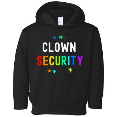 Halloween Dad Mom Daughter Adult Costume Clown Security Toddler Hoodie